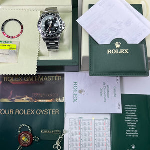 Rolex GMT Master II 16710 Black (2007) - Swiss Watch Trader