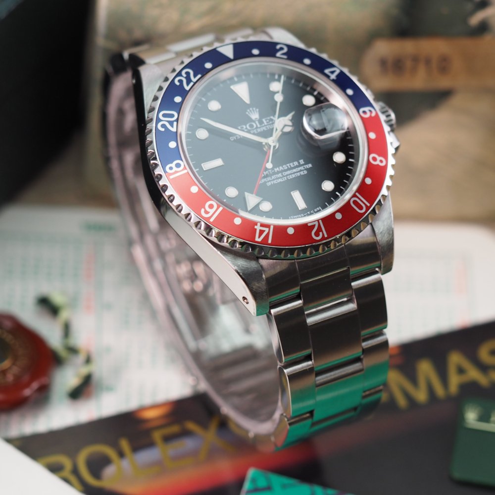 Rolex GMT Master II 16710 BLRO