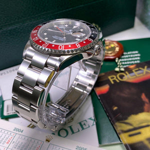 Rolex GMT Master II 16710 Coke (2004 - F Serial) - Swiss Watch Trader 