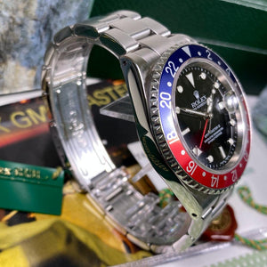 Rolex GMT Master II 16710 Pepsi (2003-Y) - Swiss Watch Trader 