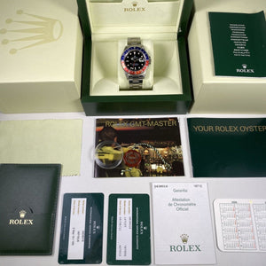 Rolex GMT Master II 16710 Pepsi (2006-D) - Swiss Watch Trader 