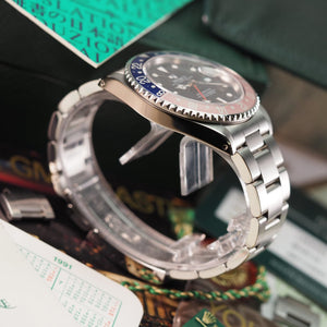 Rolex GMT Master II 16710BLRO (1990) - Swiss Watch Trader