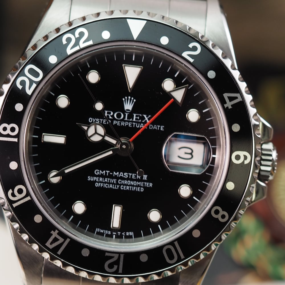 Rolex discount gmt used