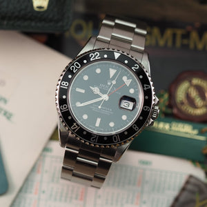 Rolex GMT Master II 16710LN (1990) - Swiss Watch Trader