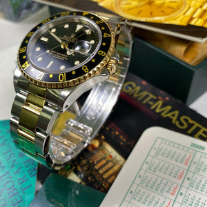 Rolex GMT Master II 16713 (2000-A) - Swiss Watch Trader 