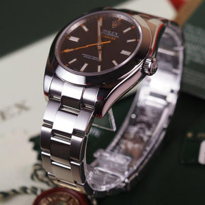 Rolex Milgauss 116400 - Black Dial - Swiss Watch Trader 