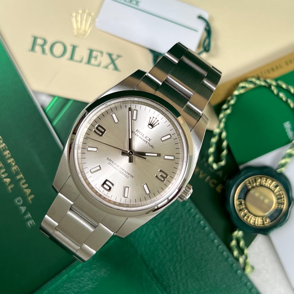 Rolex Oyster Perpetual 34mm 114200 (2019) - Swiss Watch Trader