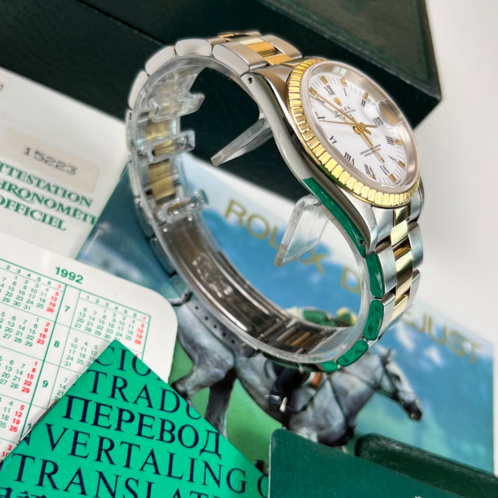 Rolex oyster discount perpetual date 15223