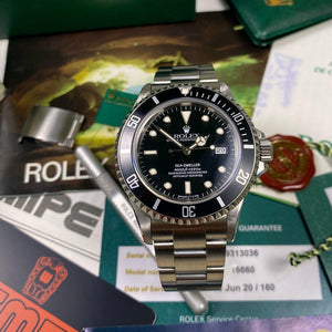 Rolex Sea Dweller 16660 •SERVICED• (1989) - Swiss Watch Trader 