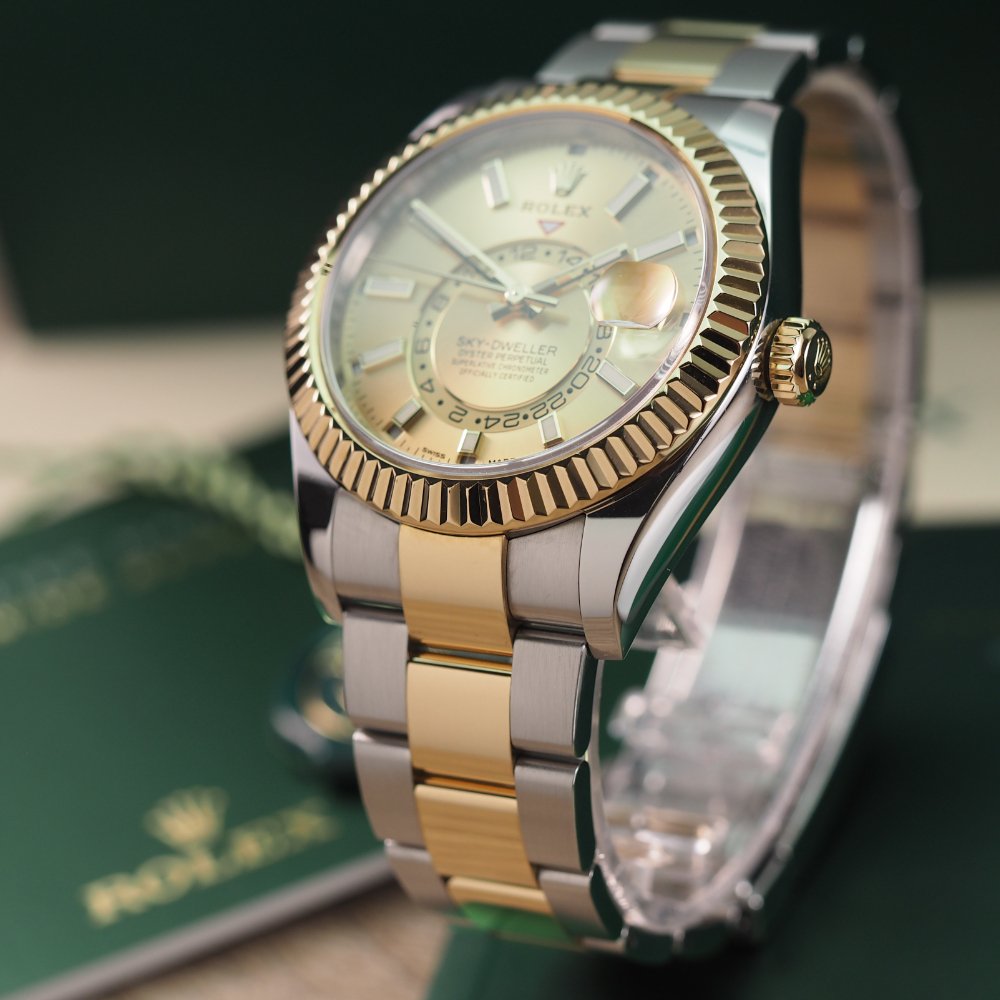 Rolex sky dweller online 326933