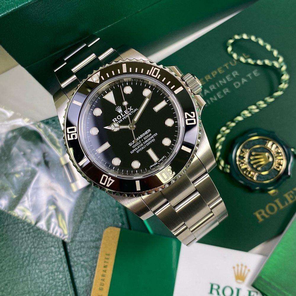 Submariner nero best sale no date