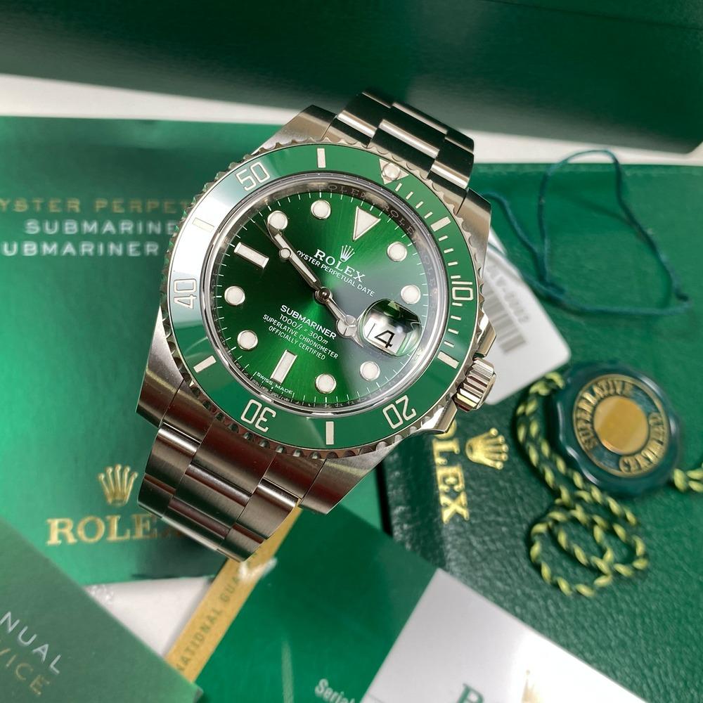 Buy Rolex Submariner Date 116610LV Hulk • Rolex Watch Trader