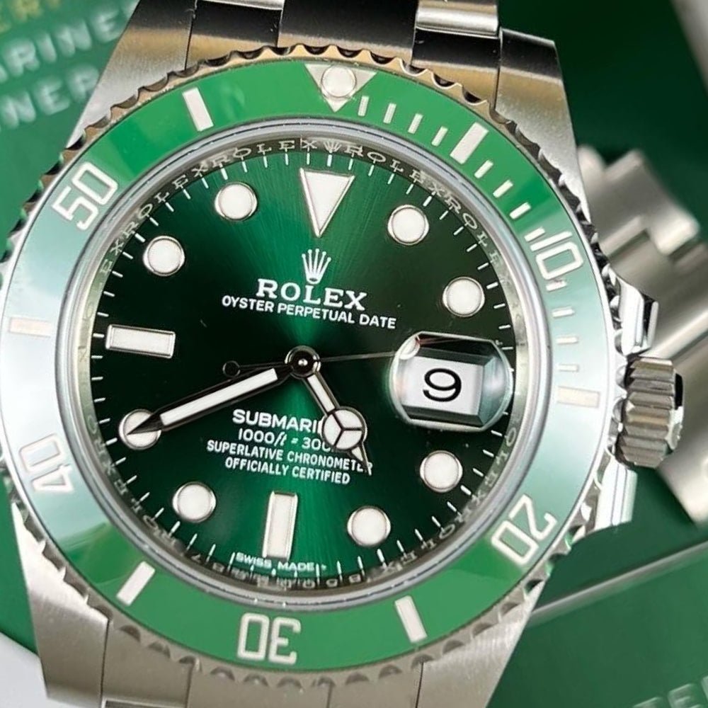 Rolex Submariner 116610LV Hulk Watches For Sale