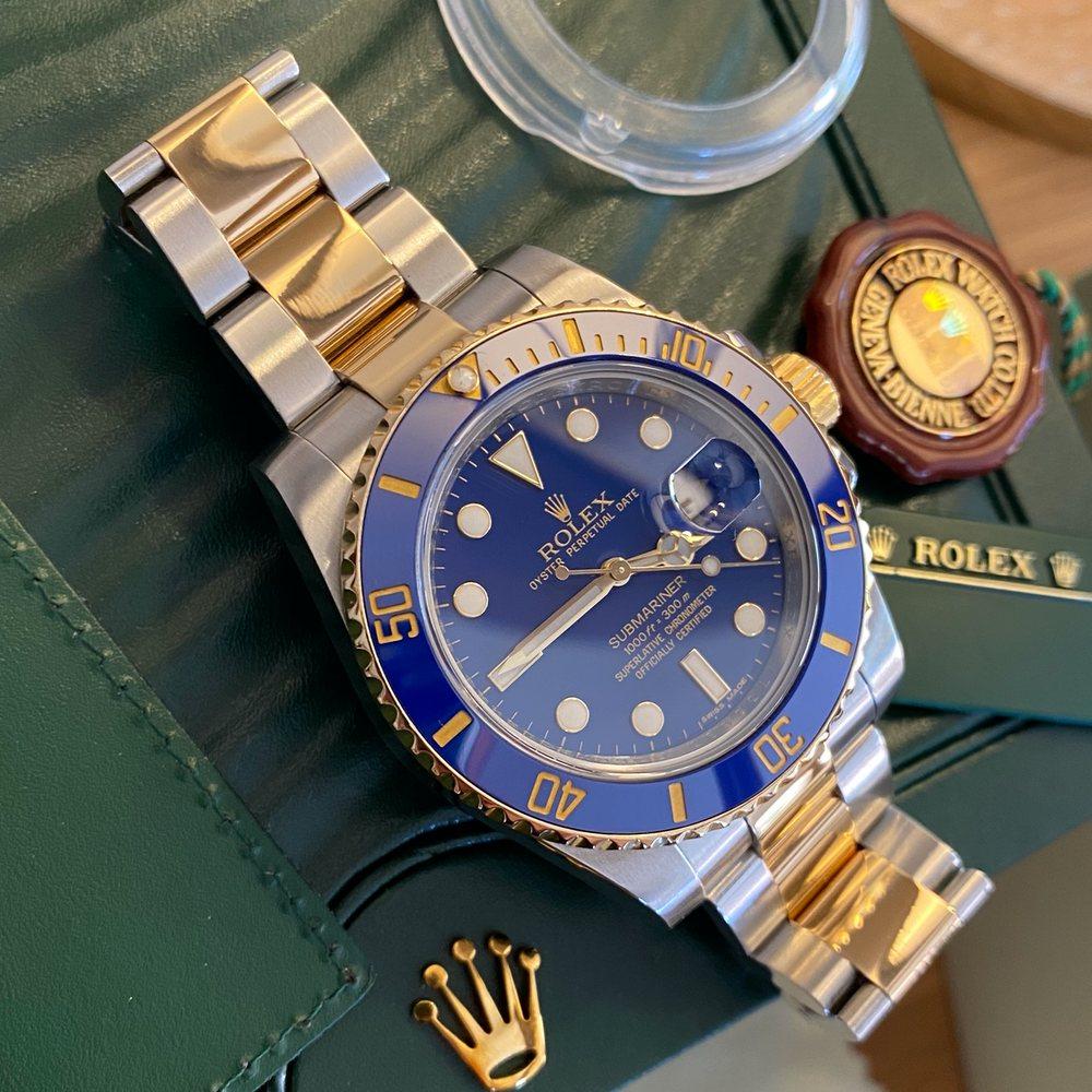 Rolex Submariner 116613 LB 2017 Blue Smurf Dial 0 Finance Available