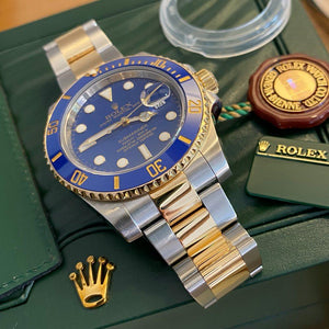 Rolex Submariner 116613 LB (Smurf Dial) - Swiss Watch Trader 