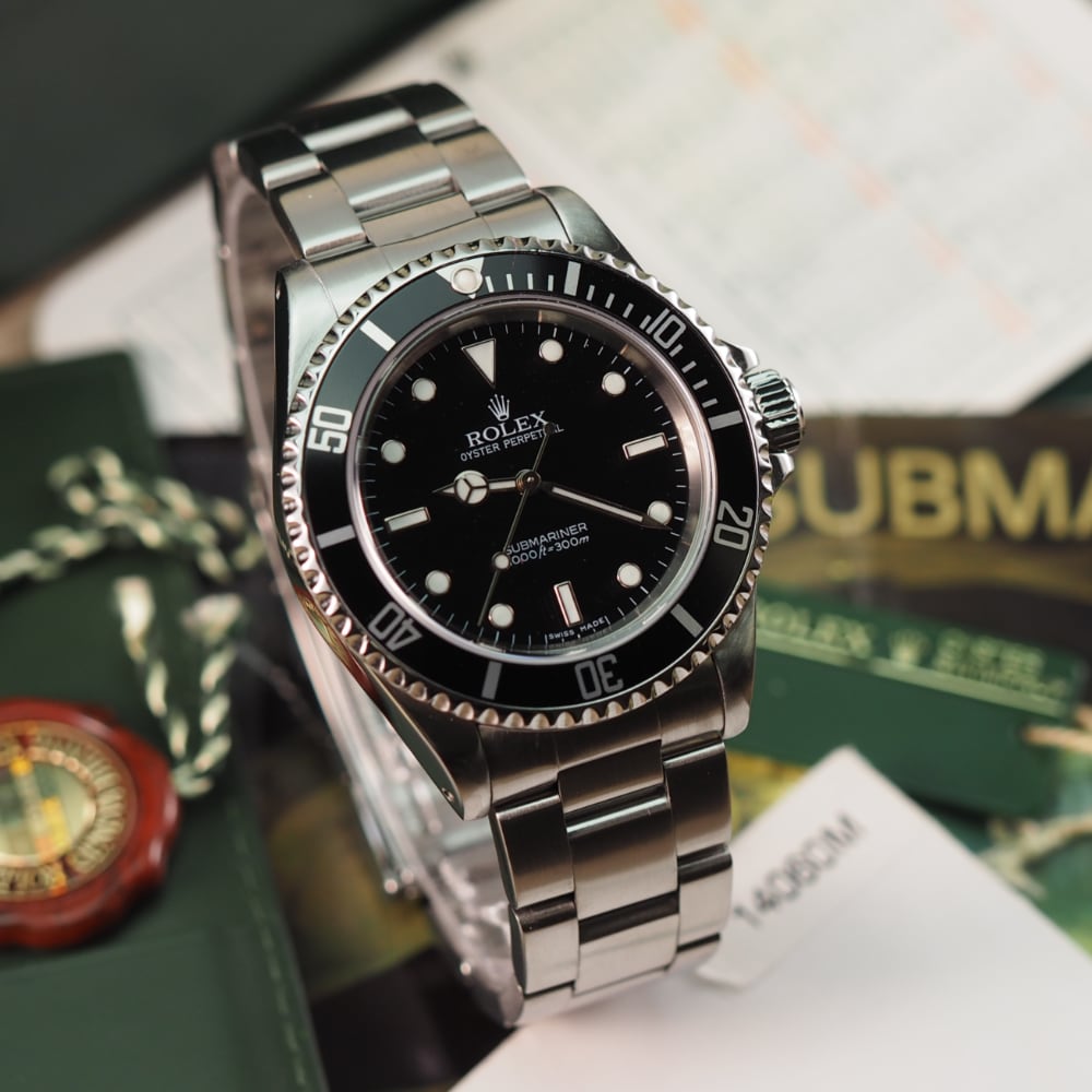 Rolex Submariner 14060M For Sale Two Line