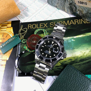 Rolex Submariner 16610 (1991-X) - Swiss Watch Trader 