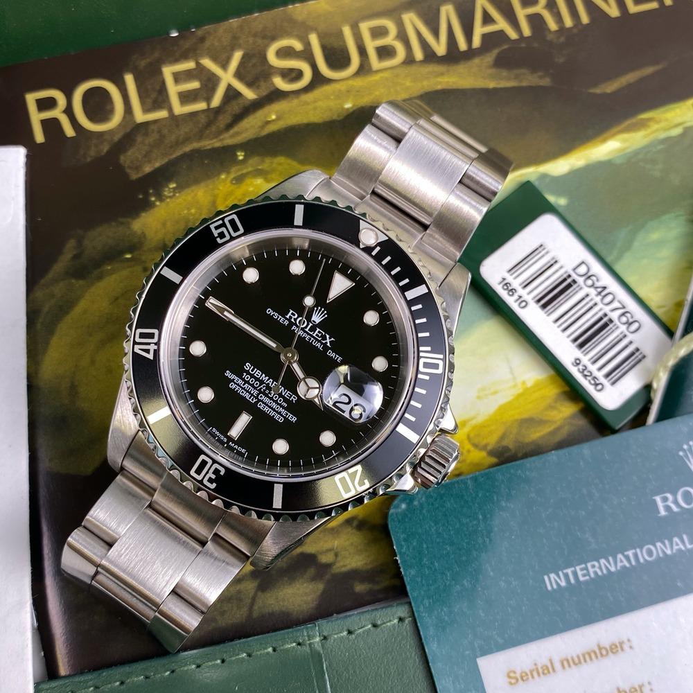 Rolex Submariner 16610 (2006-D) - Swiss Watch Trader 