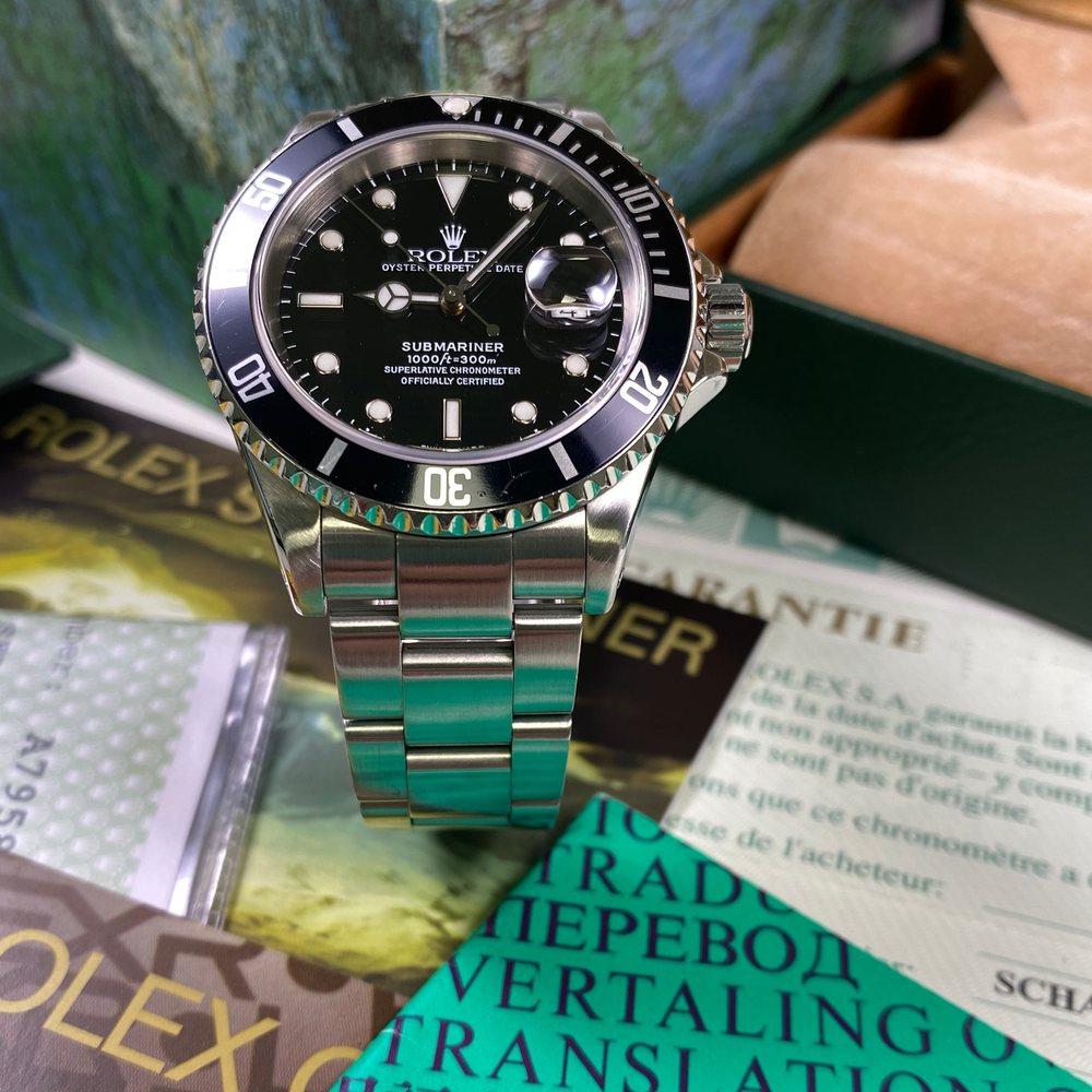 Pre owned rolex online submariner 16610