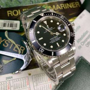 Rolex Submariner 16610 Date (2004 - F Serial) - Swiss Watch Trader 