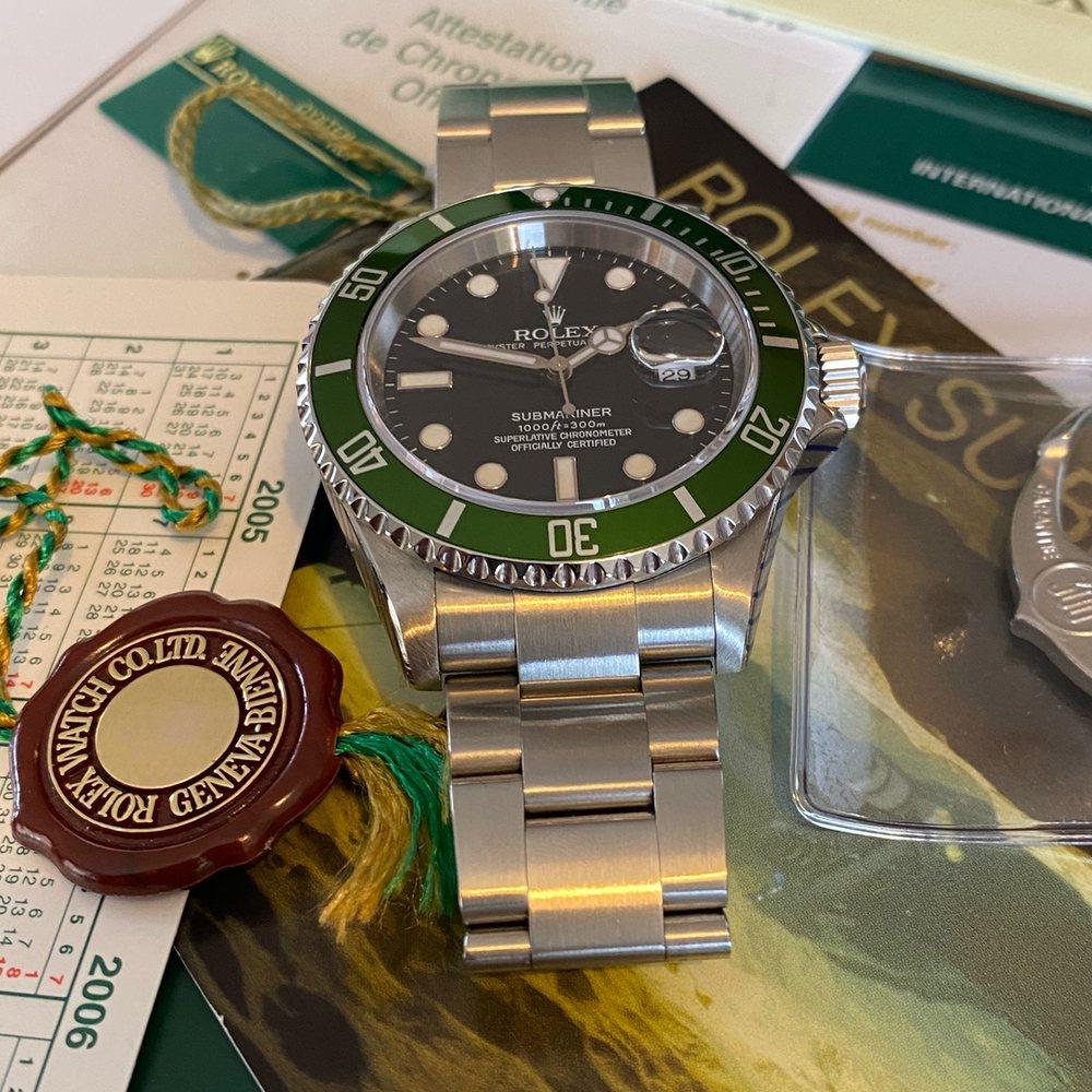 Rolex kermit 2006 new arrivals