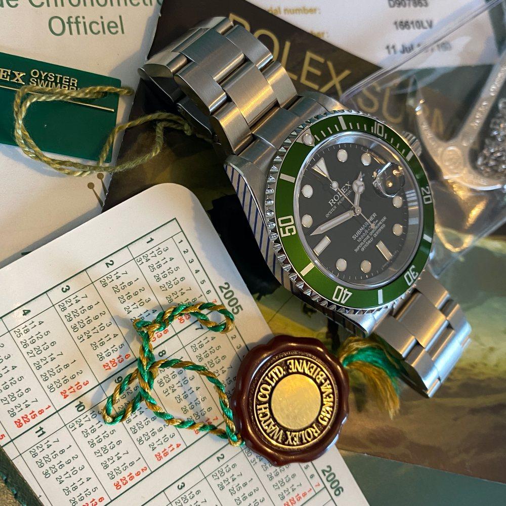 Rolex discount submariner certificate