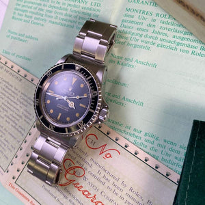 Rolex Submariner 5513 Gilt Dial (1966) - Swiss Watch Trader