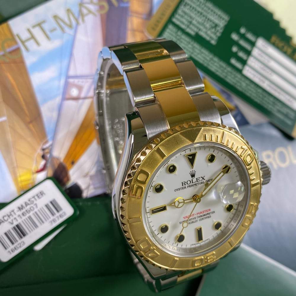 Rolex Yacht Master 16623 White Dial for Sale Free UK Delivery