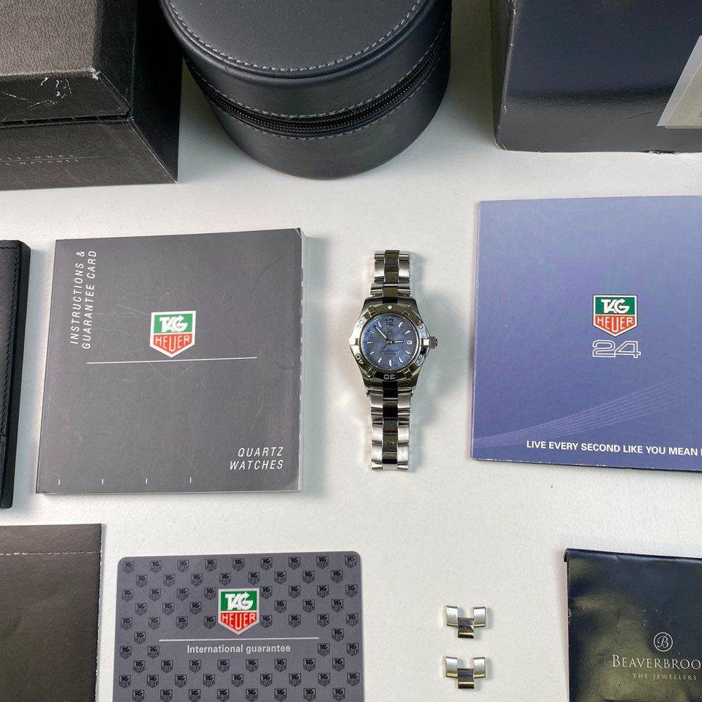 Tag Heuer Aquaracer WAF1417 Blue Mother of Pearl Dial