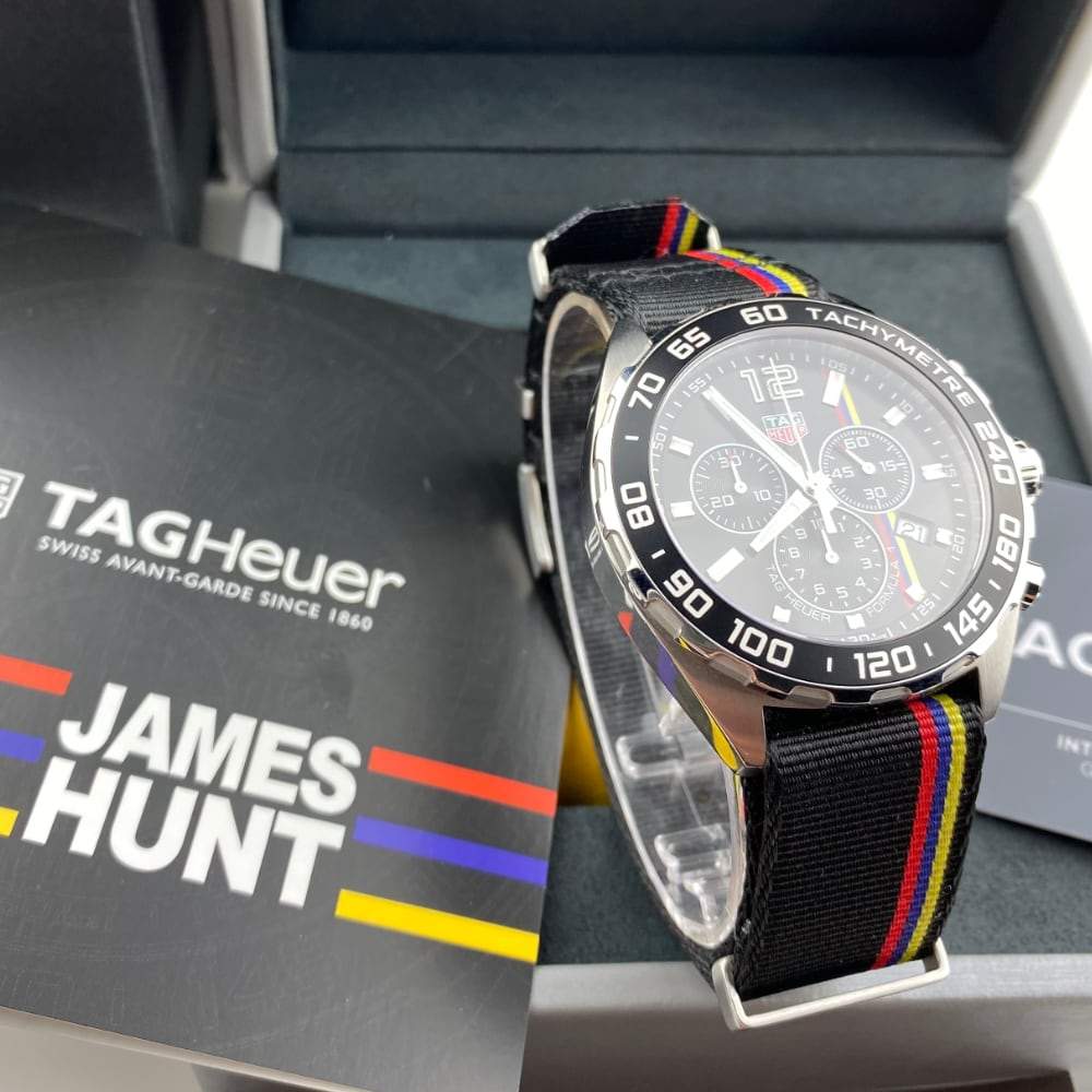 Tag heuer sale james hunt watch