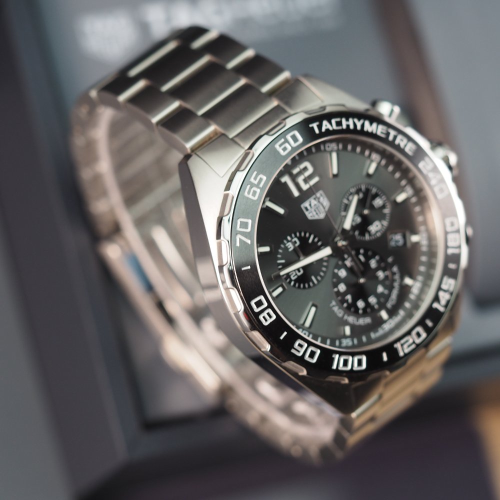 Tag heuer formula 1 grey dial store