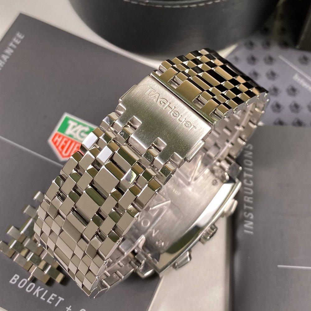 TAG Heuer Monaco Steve McQueen Blue Dial CW2113 on Bracelet