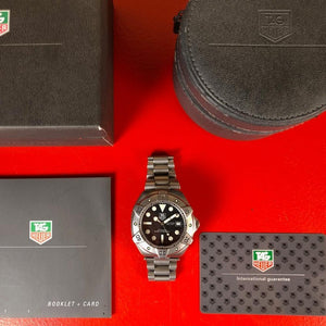 TAG Heuer Super Professional WS2110 - Swiss Watch Trader 