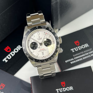 Tudor Black Bay Chrono Panda 79360N for sale - Swiss Watch Trader