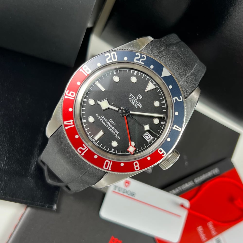 Tudor Black Bay GMT 79830RB Pepsi for Sale Free UK Delivery