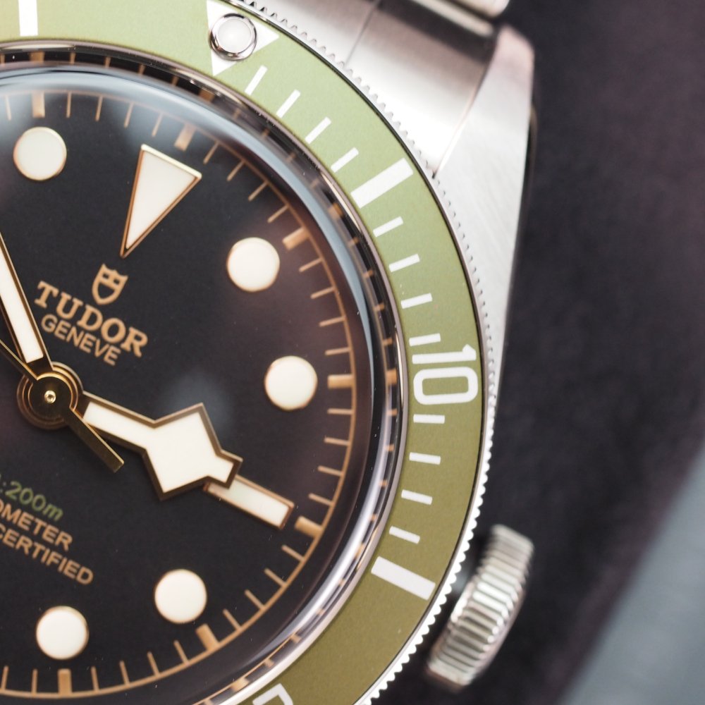 Tudor deals green bezel