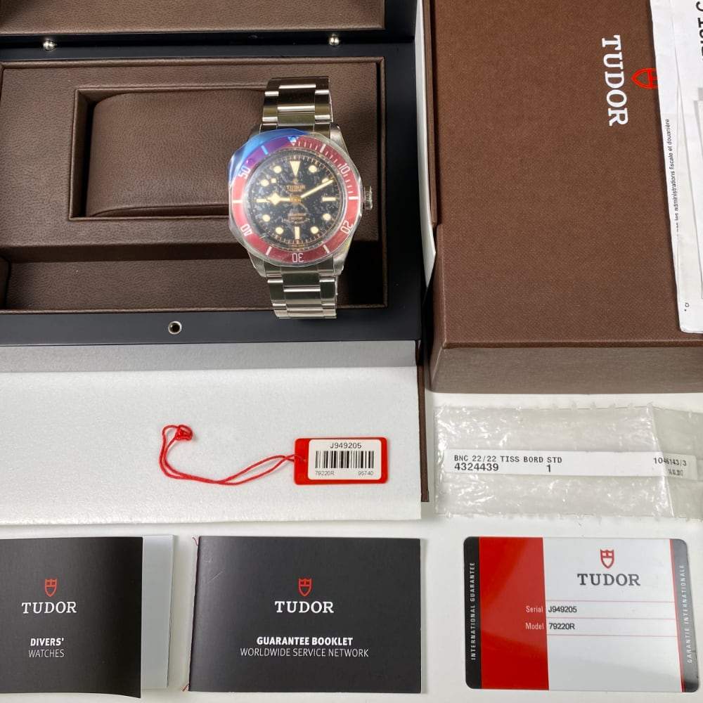 Tudor Black Bay Red 79220R ETA for Sale Free UK Delivery