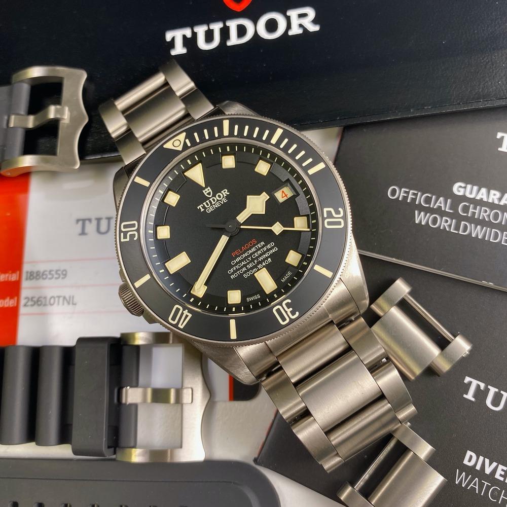 Tudor Pelagos LHD - Left Hand Dive - M25610TNL - Swiss Watch Trader 