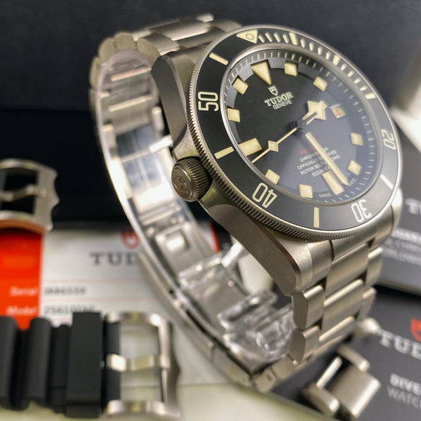 Tudor left hot sale hand watch