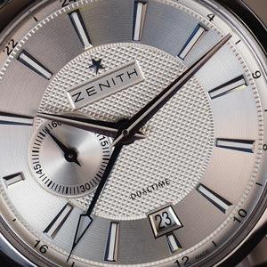 Zenith Captain Dual Time 03.2130.682/02.C498 - Swiss Watch Trader 
