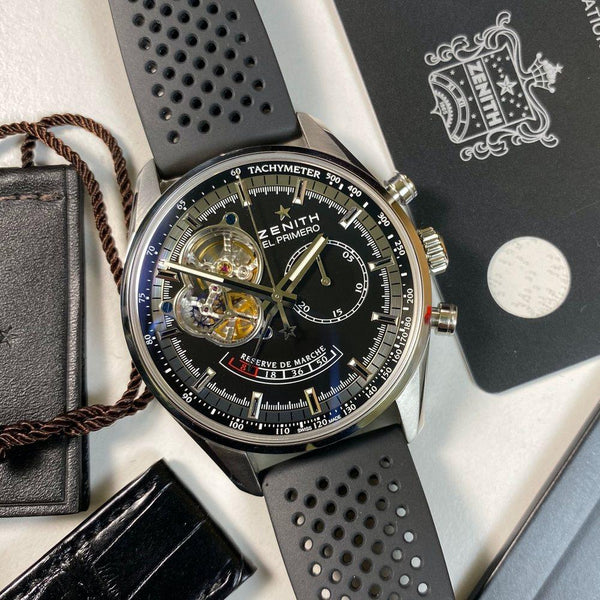 Zenith chronomaster power reserve hot sale